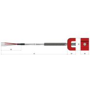 Sonde à résistance de surface Aimant avec ressort - PS60