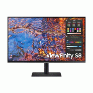 Samsung ViewFinity S8 S80PB LED display 81,3 cm (32&quot;) 3840 x 2160 pixels 4K Ultra HD Noir