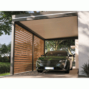 Claustra Fixe Brise-Vue Lames Horizontales Aluminium pour Pergola & Carport Sur Mesure Référence: Claustra Brise-vue