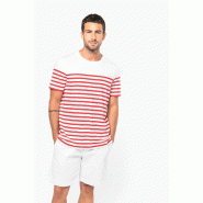 T-shirt marin col rond Bio homme -  Réf: K3033