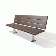 Banc sénior avec assise courbée - VAD COLLECTIVITES