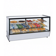 Vitrine réfrigérée 200l encastrée double vitrage, pour chr, traiteurs, boulangeries, pâtisseries et chocolateries - cvre200l casselin