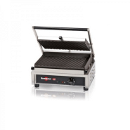 MACHINE À PANINI GRILL APPAREIL TOASTER CROQUE-MONSIEUR PROFESSIONNEL  PROFESSIONNELLE 2 200 WATTS 50 - 300 °C ACIER INOXYDABLE 14_0004015, Helloshop26