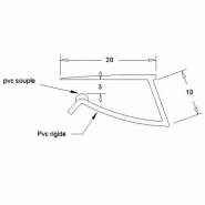 Pince pour tablette inclinée réf. 219