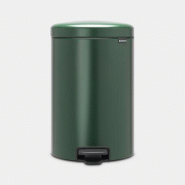 Poubelle à pédale NewIcon 20 litres - Pine Green - Brabantia - Design intemporel - Anti-odeurs