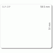 SEIKO SLP-ZIP Etiquettes pour disques Zip, x 190, 1 rouleau