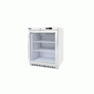 Armoire à boissons 1 porte vitrée laquée blanche 120L AE201PV - Armoire à boisson positive avec éclairage LED et fermeture à clef