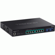 TRENDnet TPE-3102WS Switch PoE+ Web Smart Multi-Gigabit à 10 ports