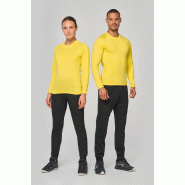 T-shirt double peau sport manches longues unisexe -  Réf: PA005