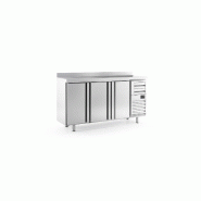 Arrière-bar réfrigérée 3 portes adossée INFRICO - inox AISI 304 - 520 litres - R290 - FMPP2000II