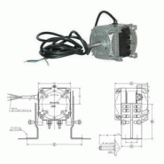 Moteur Ventilateur à air chaud ASCASO 288403 220/240V 30W axe M6G PIECE  D'ORIGINE