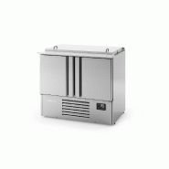 Saladette réfrigérée 2 portes GN 1/1 - Infrico - Dessus polyéthylène - 230L