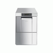 Lave-verres professionnel SMEG double parois et pompe de vidange UG410DMS - EASYLINE - 400x400 mm - 3 Kw