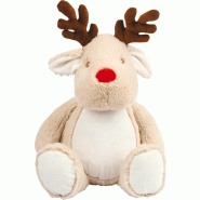 Peluche zippée Renne -  Réf: MM560