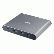 ATEN US3311 Commutateur KVM à 2 ports 4K DisplayPort USB-C avec passage d'alimentation