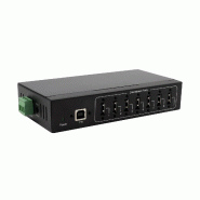 EXSYS EX-11217HMVS HUB 7 ports USB 2.0 métal avec alimentation 5V/2A Genesys Chipset