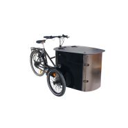 Triporteur électrique Nihola Cargo XL événementiel avec moteur pédalier SHIMANO E6100 - 230L, 100kg