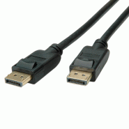 ROLINE RM Câble DisplayPort v1.4, DP M - DP M, noir, 1 m