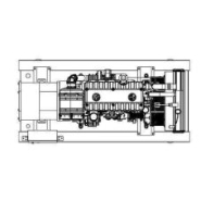 Groupe électrogène industriel diesel 1500tr - D-ECO110W