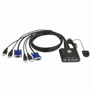 Aten cs22u switch kvm vga, usb, 2 ports