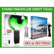 Leger et pratique : stand parapluie droit textile