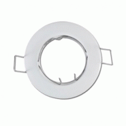 Support de spot rond blanc 79mm 860