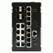 Switch PoE+ 16 ports dont 8 PoE+ 4 SFP - Référence: ISGPOEMT1604G