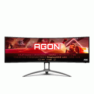 AOC AG493QCX LED display 124 cm (48.8&quot;) 3840 x 1080 pixels Double Full HD Noir