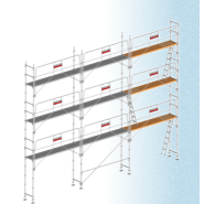 Echafaudage MAG 42 - LOT 80 m2 - Classe 3 : 200 kg/m2