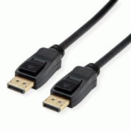 VALUE Câble DisplayPort v1.4, DP M - DP M, noir, 1,5 m