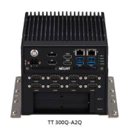 PC industriel Nexcom - TT-300-A2Q Fanless Embedded System, Intel 12th/13th Gen Core i7/i5/i3 CPU, Up to 32GB DDR5 RAM, 2xHDMI, 2xDP, 4xUSB 3.0, 2xGbE LAN