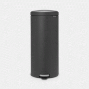 Poubelle à pédale newIcon -30 litres - Mineral Infinite Grey - Brabantia UGS114663