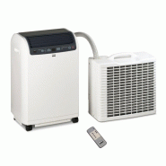 Climatiseur mobile split avec échangeur RKL 495 DC - Déconnectable - REMKO - RKL495DC