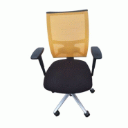 Chaise de bureau ergonomique Sitland - Team Strike d'occasion - Hauteur réglable, support lombaire et accoudoirs ajustables, dossier en maille