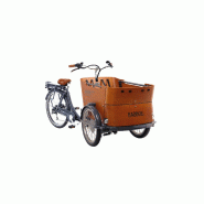 Triporteur électrique Babboe Curve-E - Transport jusqu'à 4 enfants - 7 vitesses - Freins hydrauliques