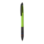 Stylo bille 3 couleurs stylet