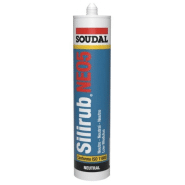 Rubson AB Mastic acrylique bâtiment spécial chantier , pour joints et  fissures, cartouche 280ml