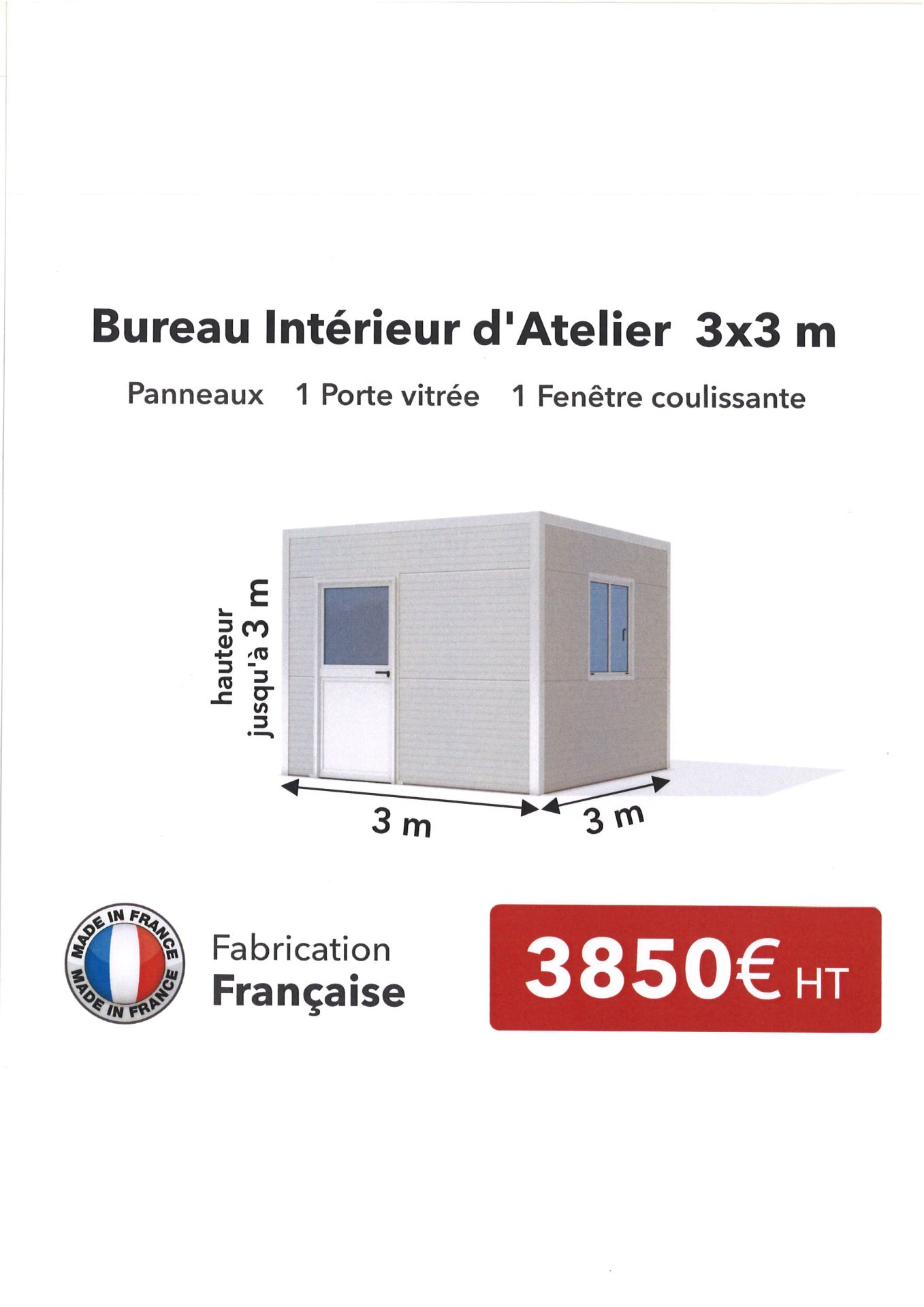 Bureau préfabriqué en kit_0