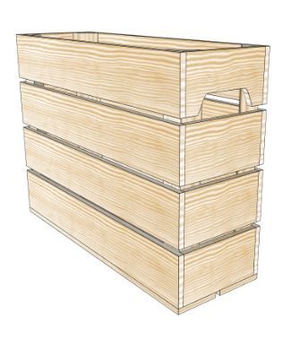 H4 - caisses en bois - simply à box - l18 x h40 x p54 cm_0