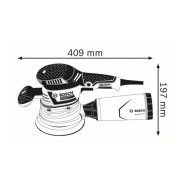 Ponceuse excentrique Dewalt 150 mm D26410 400 W - DEWALT - D26410