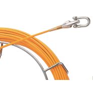 Aiguille tire fil de 20m orange Ø4mm à embout interchangeable