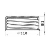 Bouchon à vis, 25 mm pour buse soudable