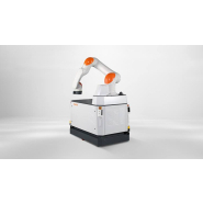 Cobot mobile autonome pour l'environnement industriel - Capacité de charge 11 ou 15 kg, vitesse max. 1,5 m/s - KMR iisy de KUKA