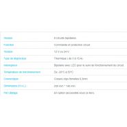 Tableau électrique bipolaire 8 disjoncteurs