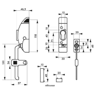 Entrebâilleurs de fenêtre - fixation adhésive - SairpentinFix