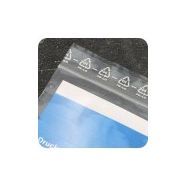 SACHET Transparent OPP Ouverture ZIP et Thermoscellable 110 x 185 mm par  1000