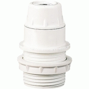 Douille lampe laiton pour culot E27 M10 L'Ebenoid