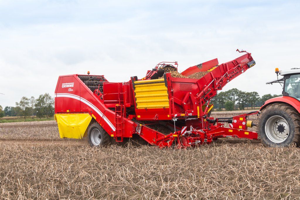 Arracheuse Se 260 2 Rangs - Grimme France - Capacité Du Trémie 6000 Kg ...