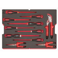 Caisse à outils tuyauteur - 28 outils KS Tools 911.0028