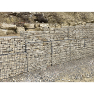 Mur de soutènement en gabion - De 0,3 m à 3 m de haut